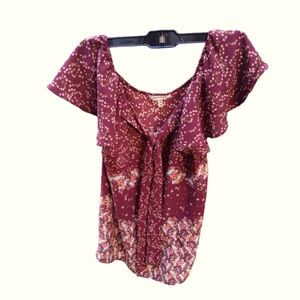 Montesu Floral Top Size PM